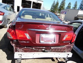 2007 Lexus ES350 Burgundy 3.5L AT #Z24607